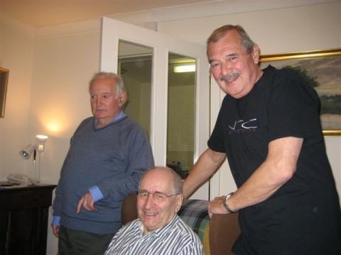 Jimmy Grant, Bernie Andrews and Bill Bebb 1st February 2007